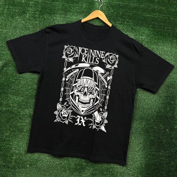 Ice Nine Kills Welcome To Horrowood Heavy Metal Band T-Shirt Size Extra Large - Picture 3 of 4